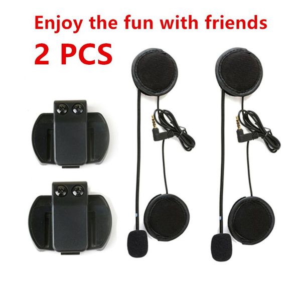 2pcs 3.5mm solf microphone accessories earphone speaker clip for vnetphone v4/v6 motorcycle helmet bluetooth intercom
2pcs 3.5mm solf microphone accessories earphone speaker clip for vnetphone v4/v6 motorcycle helmet bluetooth intercom