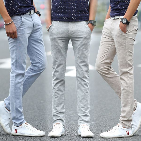 thin jogger pants men casual young people cotton linen trousers men's pants middle waist self-cultivation mens clothing, Black
thin jogger pants men casual young people cotton linen trousers men's pants middle waist self-cultivation mens clothing, Black