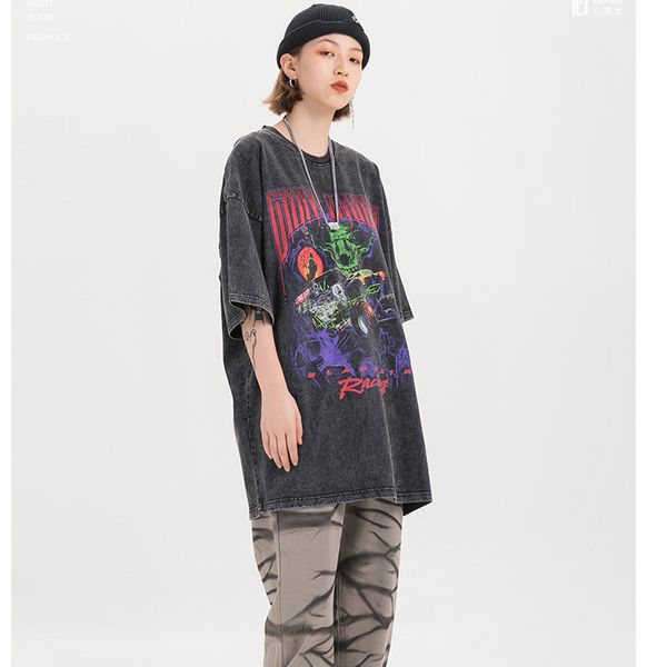 black gray shirts oversized summer men/women hip hop fashion gothic print tshirt men streetwear t-shirts short sleeve, White;black
black gray shirts oversized summer men/women hip hop fashion gothic print tshirt men streetwear t-shirts short sleeve, White;black