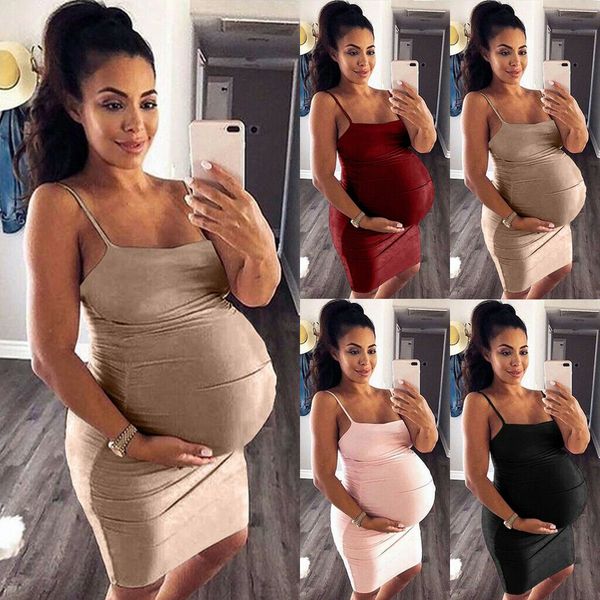 women summer sleeveless maternity dresses ladies casual solid pregnant mini dress, Black;gray
women summer sleeveless maternity dresses ladies casual solid pregnant mini dress, Black;gray