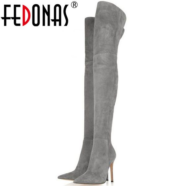 fedonas fashion women winter over knee long boots women sper thin high heels autumn comfort stretch height boots shoes woman, Black
fedonas fashion women winter over knee long boots women sper thin high heels autumn comfort stretch height boots shoes woman, Black