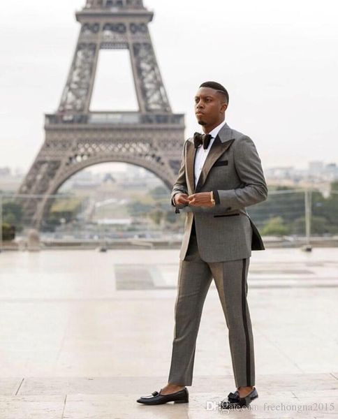 custom brand new one button gray groom tuxedos peak lapel men suits wedding/prom/dinner man blazer(jacket+pants, White;black
custom brand new one button gray groom tuxedos peak lapel men suits wedding/prom/dinner man blazer(jacket+pants, White;black