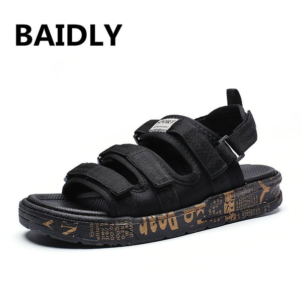 new summer men sandals fashion handmade design breathable casual men's shoes brand beach sandals for men, Black
new summer men sandals fashion handmade design breathable casual men's shoes brand beach sandals for men, Black