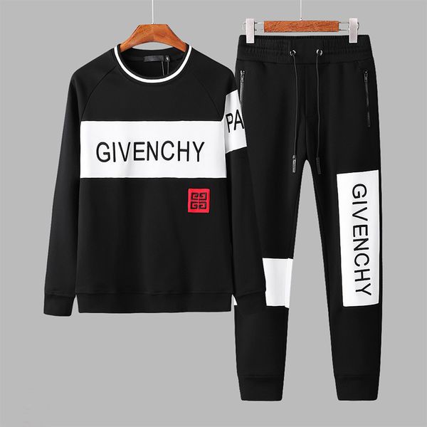 brand casual sportswear logo embroidery letter + pants 2 piece set 2019 autumn giv sportswear fashion men's gy suit, Gray
brand casual sportswear logo embroidery letter + pants 2 piece set 2019 autumn giv sportswear fashion men's gy suit, Gray
