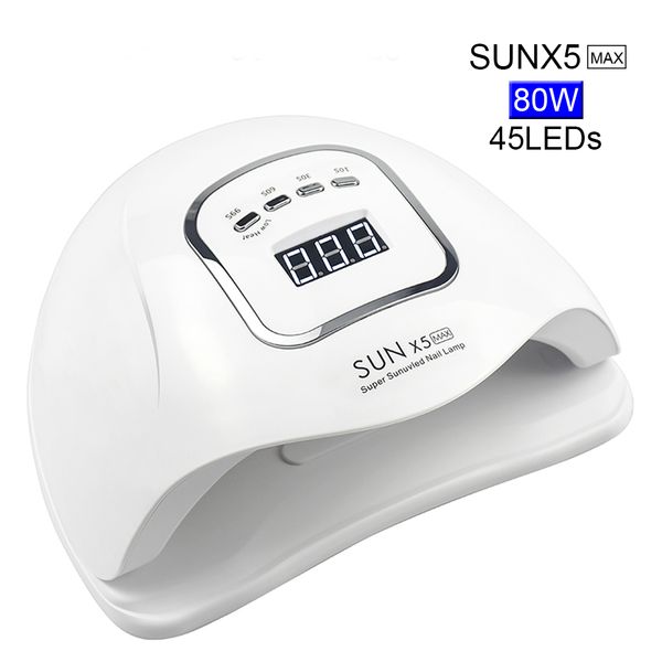 nail dryer sunx 5 max 80/54/36w dual uv led nail lamp sun light 45/36leds for curing uv gel polish with sensor lcd display
nail dryer sunx 5 max 80/54/36w dual uv led nail lamp sun light 45/36leds for curing uv gel polish with sensor lcd display