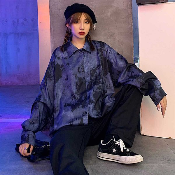 street cool girl shirt women print long sleeve blouse autumn spring vintage look chemise femme chemisier blusa mujer, White
street cool girl shirt women print long sleeve blouse autumn spring vintage look chemise femme chemisier blusa mujer, White