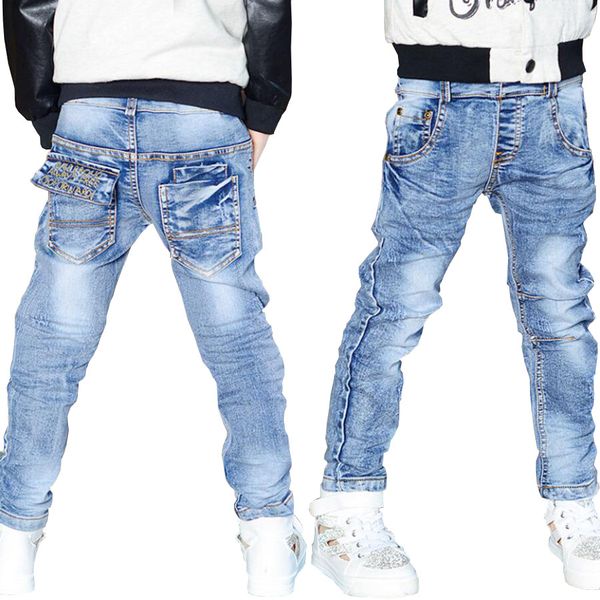 Children jeans boys Autumn spring cotton denim trousers baby boys pants kids casual pants child denim outwear 2-13 Y boys pants
Children jeans boys Autumn spring cotton denim trousers baby boys pants kids casual pants child denim outwear 2-13 Y boys pants