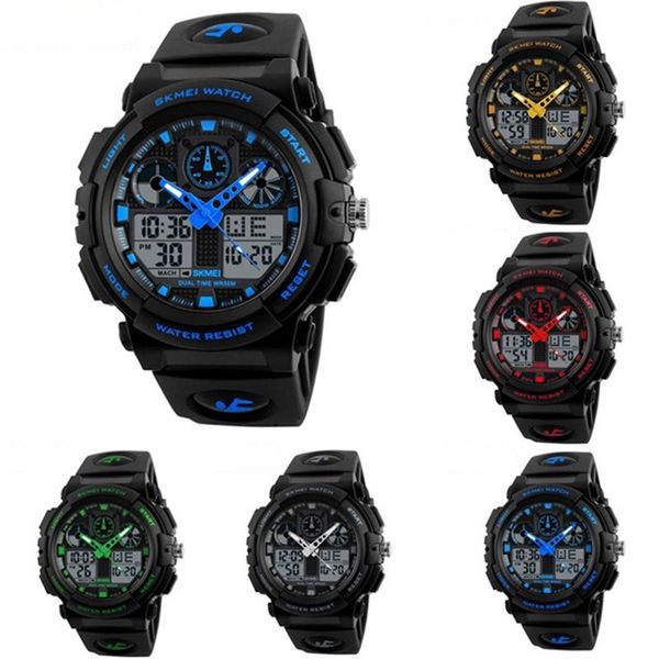 wonderful men led dual time alarm date sports waterproof quartz digital watch, Slivery;brown
wonderful men led dual time alarm date sports waterproof quartz digital watch, Slivery;brown
