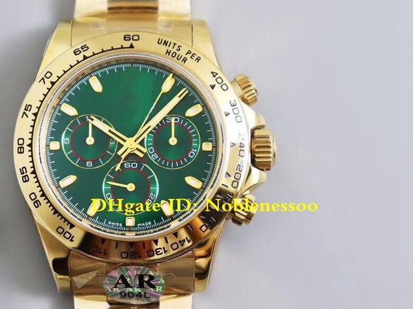 3 style ar factory watch 904l steel cal.4130 movement men's 40mm green dial automatic chronograph 116508 gold arf mens mechanical watch, Slivery;brown
3 style ar factory watch 904l steel cal.4130 movement men's 40mm green dial automatic chronograph 116508 gold arf mens mechanical watch, Slivery;brown