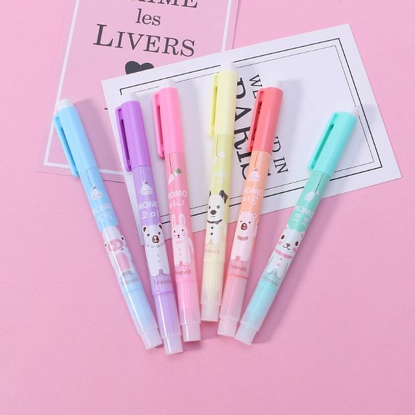 6pc cartoon cute creative focus stud highlighter marker pen office school supply h7ec
6pc cartoon cute creative focus stud highlighter marker pen office school supply h7ec