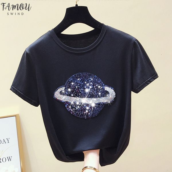 хлопок белый тенниска женщины топы блестки мода коротким рукавом vintage женщина футболка v шеи повседневный черный tee shirt femme лето, White
хлопок белый тенниска женщины топы блестки мода коротким рукавом vintage женщина футболка v шеи повседневный черный tee shirt femme лето, White