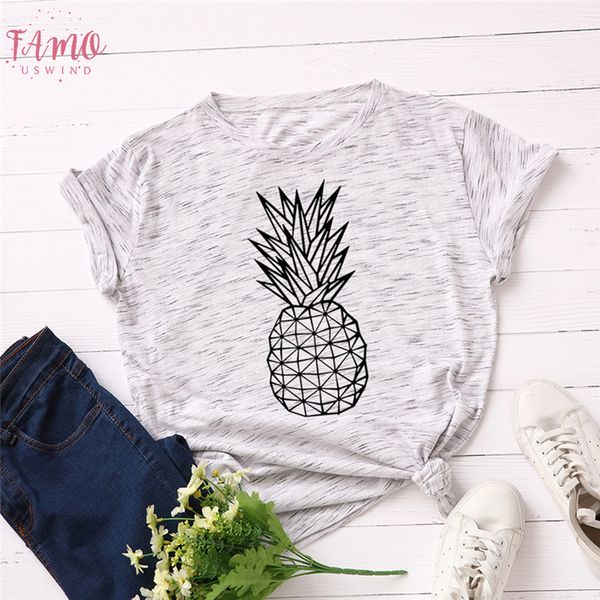 plus size s 5xl fashion pineapple print t shirt women shirts 100% cotton o neck short sleeve summer crew neck casual, White
plus size s 5xl fashion pineapple print t shirt women shirts 100% cotton o neck short sleeve summer crew neck casual, White