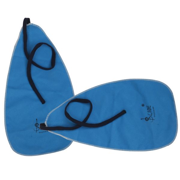 2 pieces of blue deerskin flocking cleaning wiping cloth for saxophone flute clarinet trumpet wind musical instrument
2 pieces of blue deerskin flocking cleaning wiping cloth for saxophone flute clarinet trumpet wind musical instrument