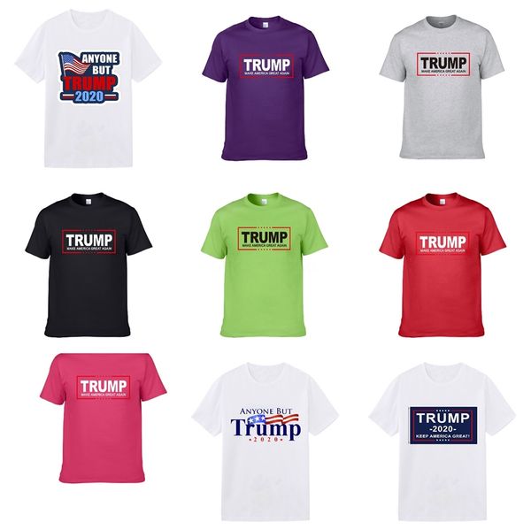 

summer designer trump t shirts men and women letter print t shirt mens clothing brand short sleeve tshirt women s-4xl #635, White;black