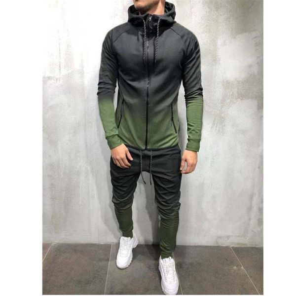 2019 new style sports suits and pants set autumn dyeing zipper print mens sports suits casual sweatshirts, Gray
2019 new style sports suits and pants set autumn dyeing zipper print mens sports suits casual sweatshirts, Gray