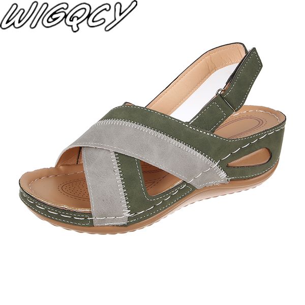 new platform sandals summer leather buckle strap wedges shoes for women fashion open-toe casual walking sandals zapatos de mujer, Black
new platform sandals summer leather buckle strap wedges shoes for women fashion open-toe casual walking sandals zapatos de mujer, Black