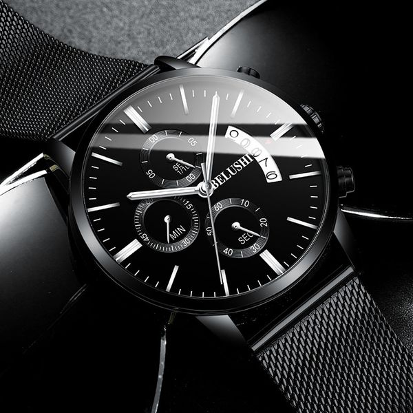 2019 men wrist watches man chronograph business quartz watches male clock wristwatch men relogio masculino, Slivery;brown
2019 men wrist watches man chronograph business quartz watches male clock wristwatch men relogio masculino, Slivery;brown