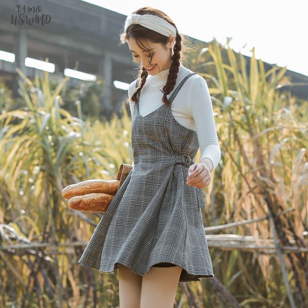 womens loose dresses japanese harajuku ulzzang polyester punk casual plaid strap dress female korean kawaii cute clothing for women, Black;gray
womens loose dresses japanese harajuku ulzzang polyester punk casual plaid strap dress female korean kawaii cute clothing for women, Black;gray