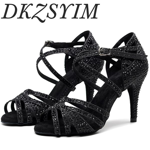 discounts and promotions jazz salsa latin dance shoes dancing woman high heels summer rhinestone black 6-10 cm
discounts and promotions jazz salsa latin dance shoes dancing woman high heels summer rhinestone black 6-10 cm