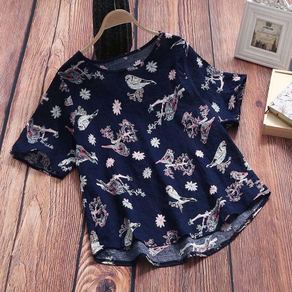 running jerseys cotton linen t-shirt women summer short-sleeved floral print beach leisure sport funny tshirt plus size yoga gym fitness tee, Black;blue
running jerseys cotton linen t-shirt women summer short-sleeved floral print beach leisure sport funny tshirt plus size yoga gym fitness tee, Black;blue