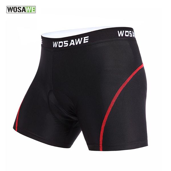 wosawe cycling underwear 3d padded cycling shorts shockproof road mtb bike bicycle shorts men compression tights short, Black
wosawe cycling underwear 3d padded cycling shorts shockproof road mtb bike bicycle shorts men compression tights short, Black