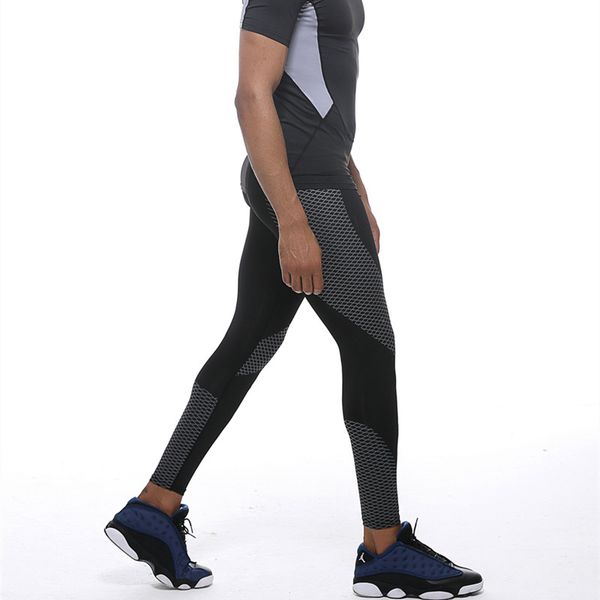 compression pants mens leggings tights men sport long trouser fitness sports leggings man running striped pants, Black;blue
compression pants mens leggings tights men sport long trouser fitness sports leggings man running striped pants, Black;blue