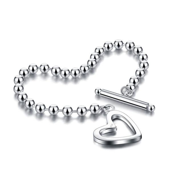 women girls silver beads bracele sterling silver cupid's arrow heart charm bracelets fashion boho heart bracelets sets jewelry, Black
women girls silver beads bracele sterling silver cupid's arrow heart charm bracelets fashion boho heart bracelets sets jewelry, Black