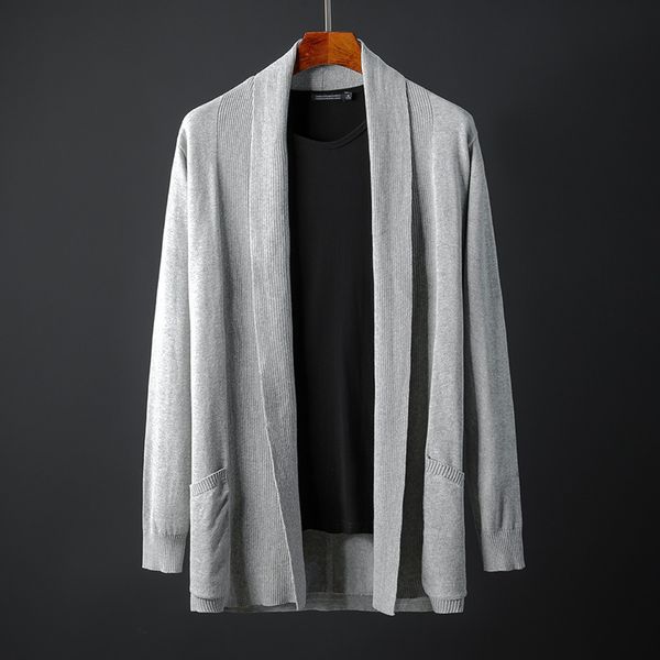 100% cotton casual gray cardigan long sleeve drape cape lightweight open front brand cardigans slim fit ruffle shawl collar new, White;black
100% cotton casual gray cardigan long sleeve drape cape lightweight open front brand cardigans slim fit ruffle shawl collar new, White;black