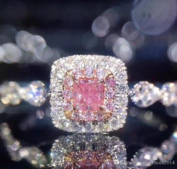 victoria wieck luxury jewelry 925 sterling silver princess cut pink sapphire cz diamond zirconia wedding women engagement band ring sz 5-10, Slivery;golden
victoria wieck luxury jewelry 925 sterling silver princess cut pink sapphire cz diamond zirconia wedding women engagement band ring sz 5-10, Slivery;golden