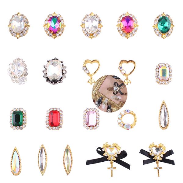 100pcs/lot nail 3d crystal rhinestone 20 styles (jc1063-1082) nail alloy stud diamond crystal diy tip art accessory, Silver;gold
100pcs/lot nail 3d crystal rhinestone 20 styles (jc1063-1082) nail alloy stud diamond crystal diy tip art accessory, Silver;gold