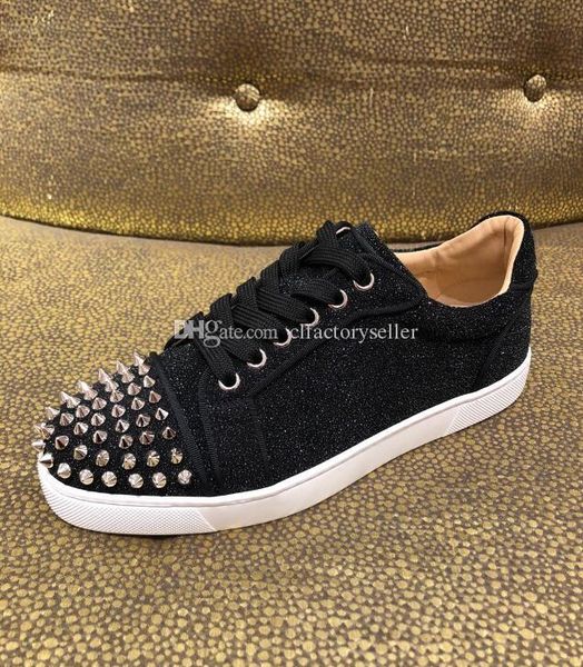 италия супер desginer red bottom кроссовки младший шипастое низкий sneaker черный geunine кожа ночные glittle звезды блестящие мужчины обувь, Black
италия супер desginer red bottom кроссовки младший шипастое низкий sneaker черный geunine кожа ночные glittle звезды блестящие мужчины обувь, Black