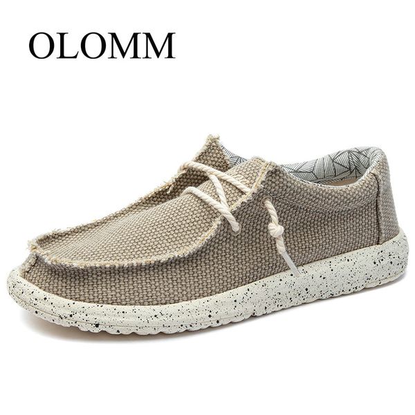 olomm 2019 summer canvas men's shoes business casual soft shoes comfortable wild men's large size loafers dd-33, Black
olomm 2019 summer canvas men's shoes business casual soft shoes comfortable wild men's large size loafers dd-33, Black