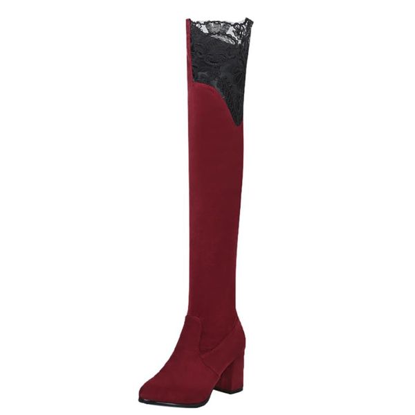 autumn and winter boots fashion over knee snow boots women platform shoes woman round toe knee-high long zapatos de mujer, Black
autumn and winter boots fashion over knee snow boots women platform shoes woman round toe knee-high long zapatos de mujer, Black