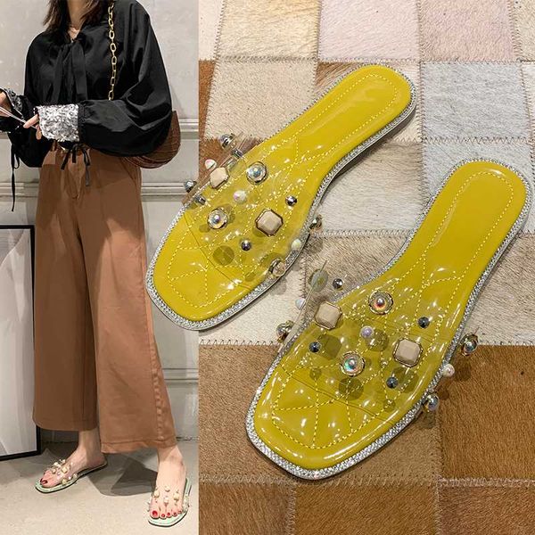 slippers casual female shoes transparent heel rivet slides luxury 2020 soft flat basic pu fashion rubber flat shoes female, Black
slippers casual female shoes transparent heel rivet slides luxury 2020 soft flat basic pu fashion rubber flat shoes female, Black