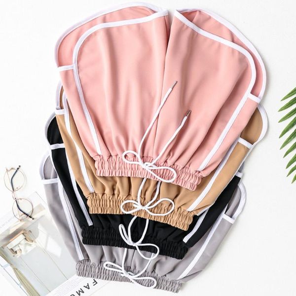 new women blend summer short pants contrast binding side split elastic waist patchwork casual beach party short ladies, White;black
new women blend summer short pants contrast binding side split elastic waist patchwork casual beach party short ladies, White;black