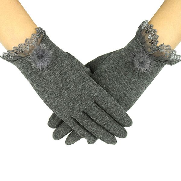 deer story 2019 new women' winter ladies mittens gloves touch screen lady lovely thermal warm gloves lace triangle wrist, Blue;gray
deer story 2019 new women' winter ladies mittens gloves touch screen lady lovely thermal warm gloves lace triangle wrist, Blue;gray