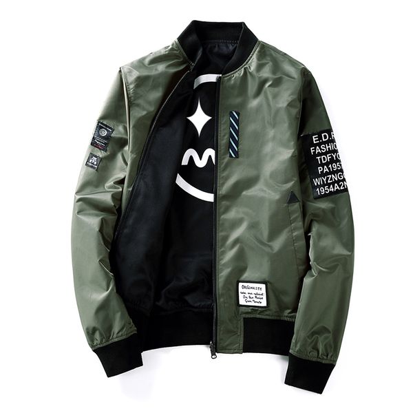 jacket women's autumn and winter coat baseball clothes korean version loose and back-to-the-ancients with jackets on both sides, Black;brown
jacket women's autumn and winter coat baseball clothes korean version loose and back-to-the-ancients with jackets on both sides, Black;brown