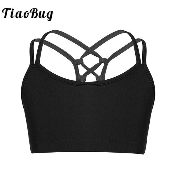 tiaobug kids teens spaghetti straps ballet leotard crop girls gymnastics ballet sports camis dance children dance wear, Black;red
tiaobug kids teens spaghetti straps ballet leotard crop girls gymnastics ballet sports camis dance children dance wear, Black;red