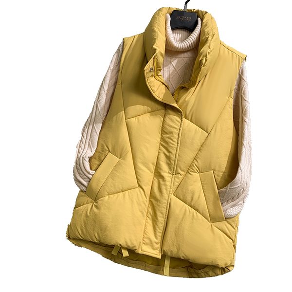 hndjxxxy stand collar women winter vests 2019 new short vest cotton padded jacket sleeveless female hooded waistcoat vest, Black;white
hndjxxxy stand collar women winter vests 2019 new short vest cotton padded jacket sleeveless female hooded waistcoat vest, Black;white