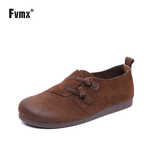 fvmx genuine leather new fashion retro buckle decoration national style soft bottom casual flats women female shoes footwear, Black
fvmx genuine leather new fashion retro buckle decoration national style soft bottom casual flats women female shoes footwear, Black