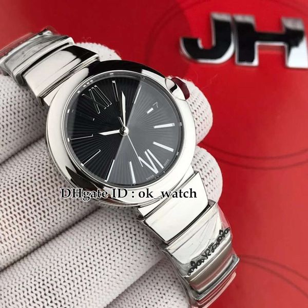 new 33mm black dial date lvcea 102688 japan miyota automatic womens watch steel case fashion lady watches perfect birthday gift, Slivery;brown
new 33mm black dial date lvcea 102688 japan miyota automatic womens watch steel case fashion lady watches perfect birthday gift, Slivery;brown