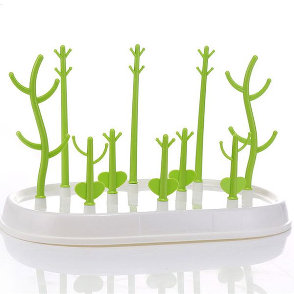 bpa drain baby feeding bottle drying rack mat tree shelf kitchen cleaning tool dryer rack detachable storage cup dry rack
bpa drain baby feeding bottle drying rack mat tree shelf kitchen cleaning tool dryer rack detachable storage cup dry rack