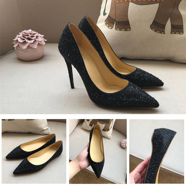 designer women shoes red bottom high heels pumps shoes for women genuine leather pointed toe high heels wedding shoes, Black
designer women shoes red bottom high heels pumps shoes for women genuine leather pointed toe high heels wedding shoes, Black