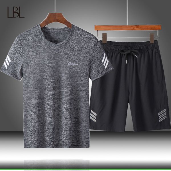 tracksuit mens sportwear sweatpants set men 's casual men track suit sweatshirt short pants solid male summer beach shorts, Gray
tracksuit mens sportwear sweatpants set men 's casual men track suit sweatshirt short pants solid male summer beach shorts, Gray