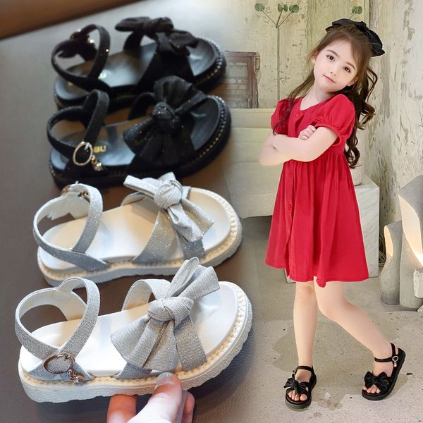 aadct girls sandals 2020 summer new fashion princess little kids sandals for girls beach soft sole children shoes, Black;red
aadct girls sandals 2020 summer new fashion princess little kids sandals for girls beach soft sole children shoes, Black;red