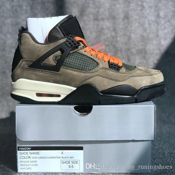 4 4s x undefeated travis scott mens basketball shoes sports men trainers suede brown orange designer sneakers with box size 7-13, White;red
4 4s x undefeated travis scott mens basketball shoes sports men trainers suede brown orange designer sneakers with box size 7-13, White;red