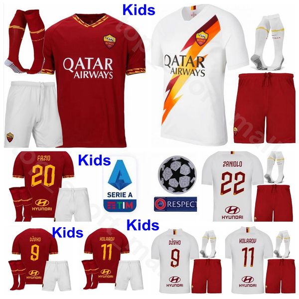 as roma youth kolarov jersey socks set 2020 kids soccer perotti cengiz under totti de rossi pellegrini dzeko football shirt kits uniform, Black
as roma youth kolarov jersey socks set 2020 kids soccer perotti cengiz under totti de rossi pellegrini dzeko football shirt kits uniform, Black