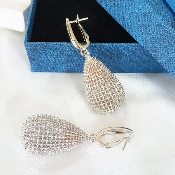 silver water drop long earrings stainless steel earrings for women jewelry accessories women gift for wedding, Golden
silver water drop long earrings stainless steel earrings for women jewelry accessories women gift for wedding, Golden