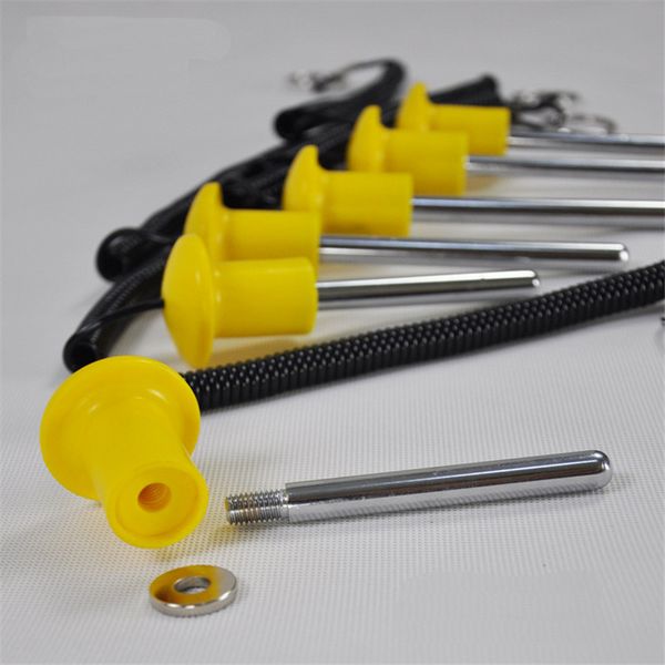 magnetic bolt of fitness equipment,selector pin for weight stack, strength training screw bolt yellow head diameter 8mm or 10mm
magnetic bolt of fitness equipment,selector pin for weight stack, strength training screw bolt yellow head diameter 8mm or 10mm