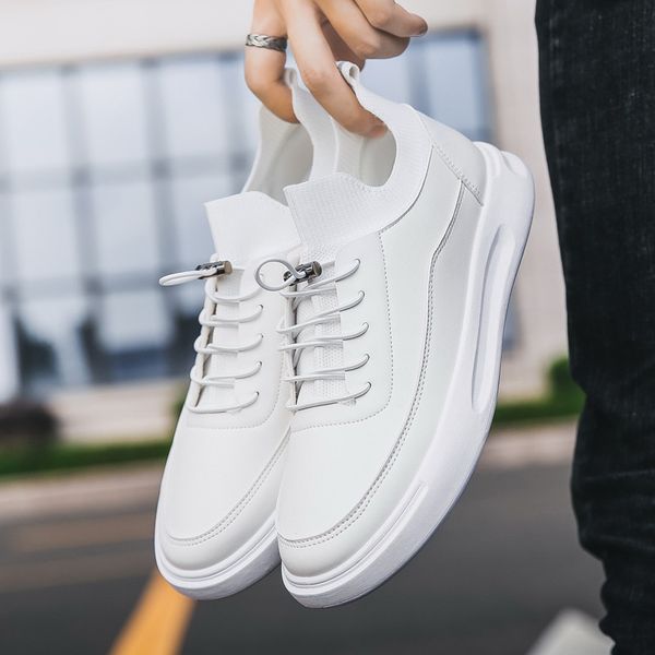 prvab 2019 new summer pu leather shoes men pure white mens plain leisure sneakers flat heels vintage lace up tenis man footwear, Black
prvab 2019 new summer pu leather shoes men pure white mens plain leisure sneakers flat heels vintage lace up tenis man footwear, Black